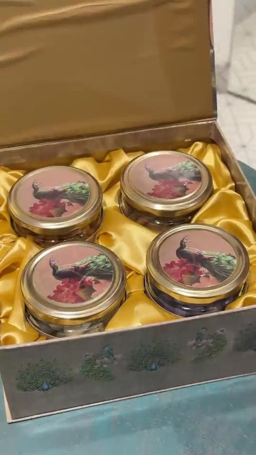 Green Peacock Gift Box (GP4-GPK)